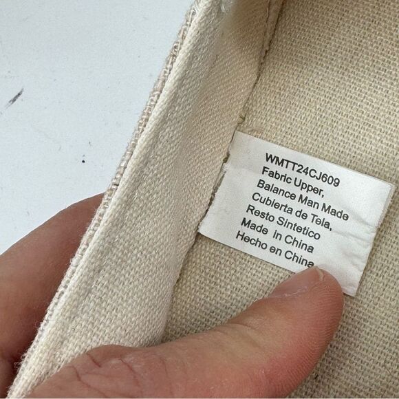 NWOT Time and Tru Esparille Flats Beige Size 11 - Picture 6 of 7